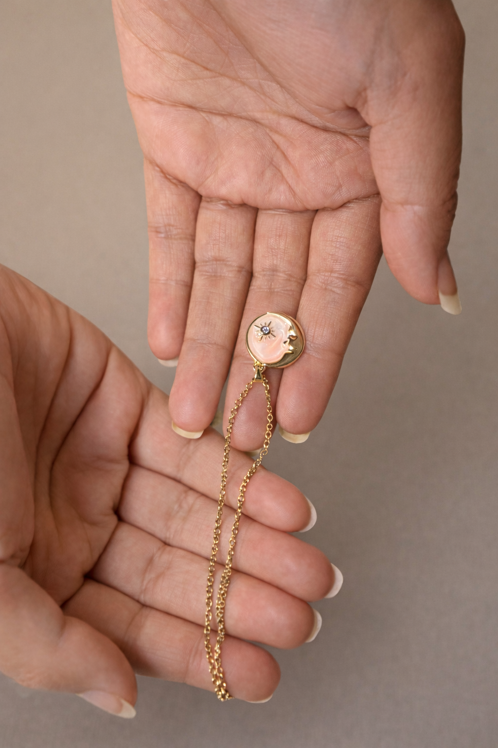 Celestial Glow Pendant Necklace