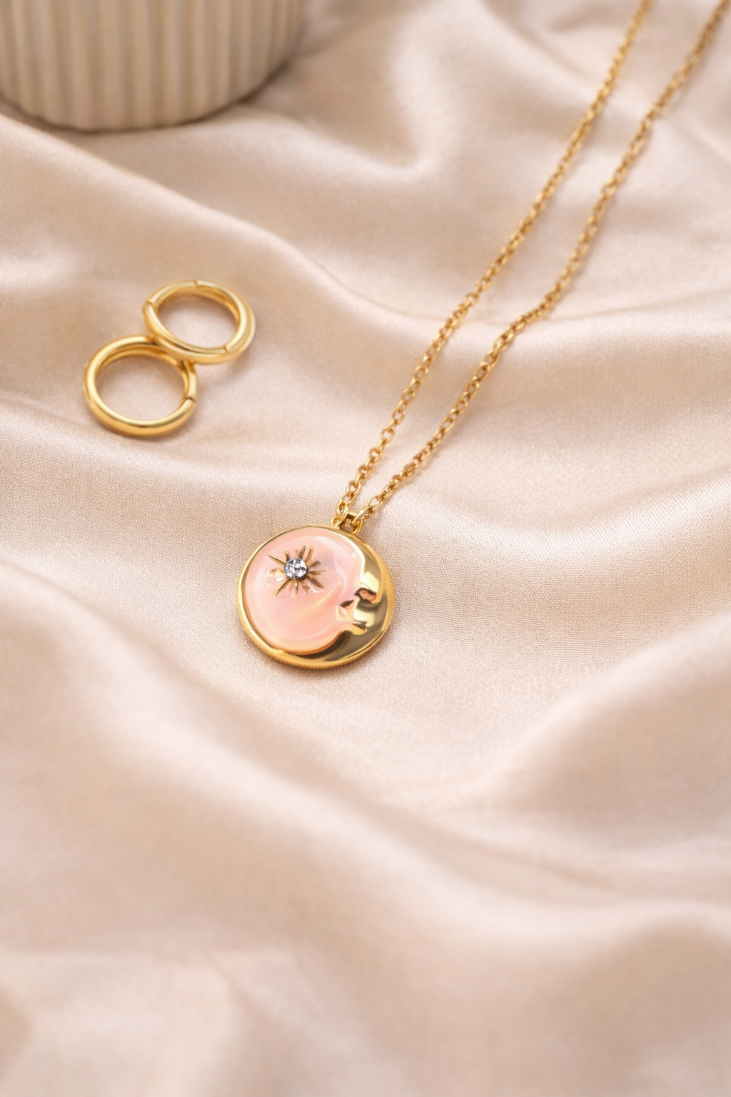 Celestial Glow Pendant Necklace