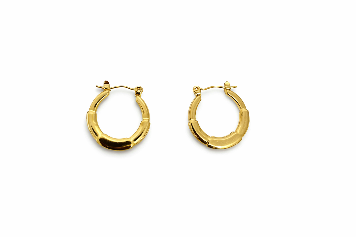 Luna Classic Gold Hoops