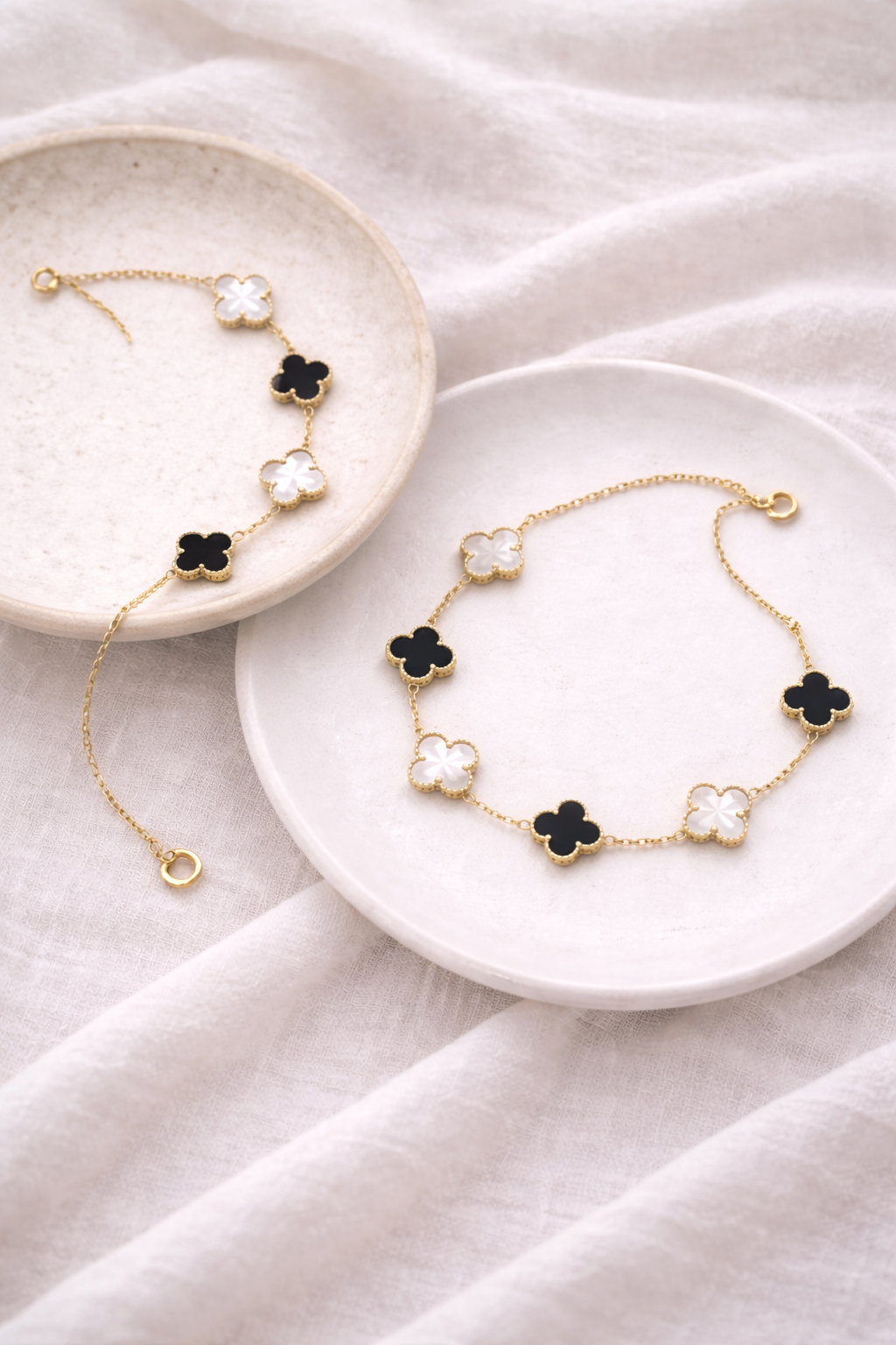 Timeless Clover Bracelet – Gold Finish